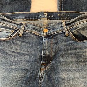 Seven for mankind skinny boot cut stretch jeans
